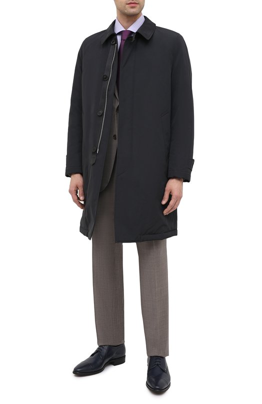 Хлопковая сорочка Tom Ford 8FT216/94S3AX Фиолетовый  8FT216/94S3AX Фото 2