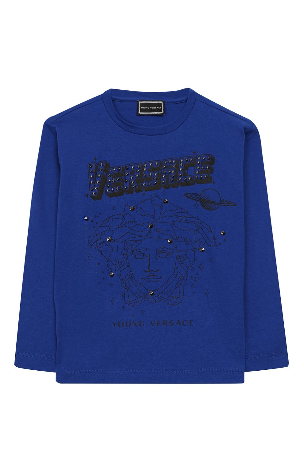 Хлопковый лонгслив с принтом VERSACE, арт. YVMTS232/Y0002/M-L, фото 1
