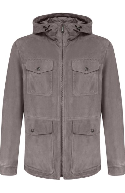 Кожаная куртка на молнии с капюшоном BOTTEGA VENETA, арт. 513685/VEPN0, фото 1