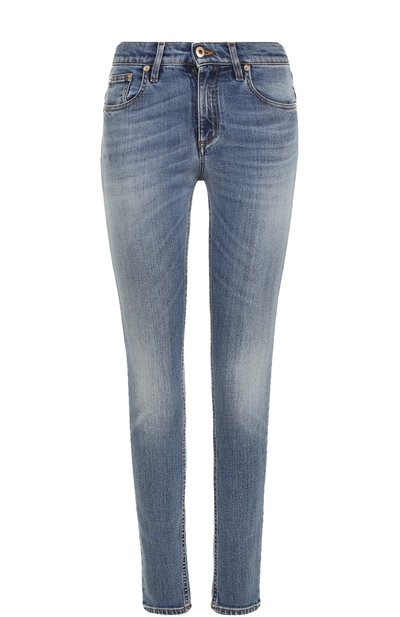 Джинсы-скинни с потертостями ROBERTO CAVALLI, арт. FQJ232/DS002, фото 1