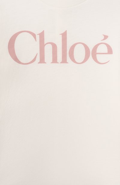 Хлопковый лонгслив CHLOÉ, арт. C21362, фото 3