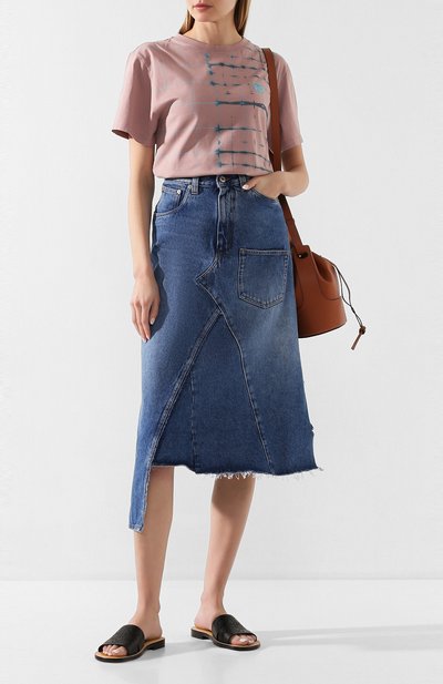 Джинсовая юбка LOEWE, арт. S2105350IB, фото 2