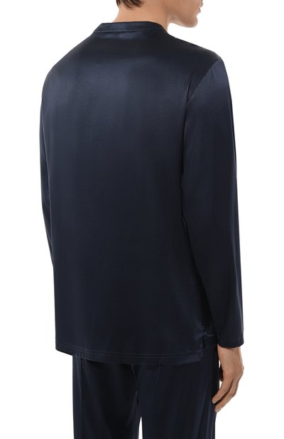 Шелковая рубашка KITON, арт. UNWM009K0749D, фото 4