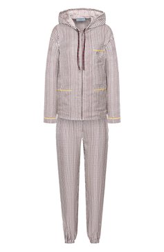 Шелковая пижама PRADA, арт. PJ6088-1ZXO-F0076, фото 1