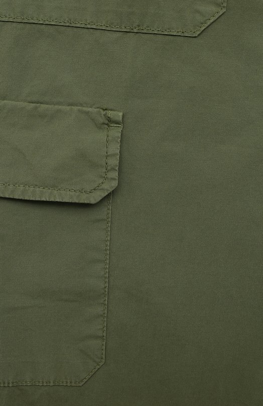 Хлопковые брюки Roberto Cavalli Хаки, фото 3