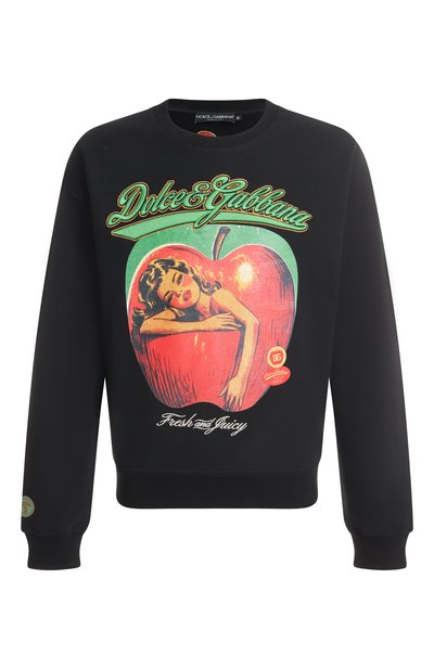Мужской хлопковый свитшот DOLCE & GABBANA, арт. G9AHSZ/G7PHG