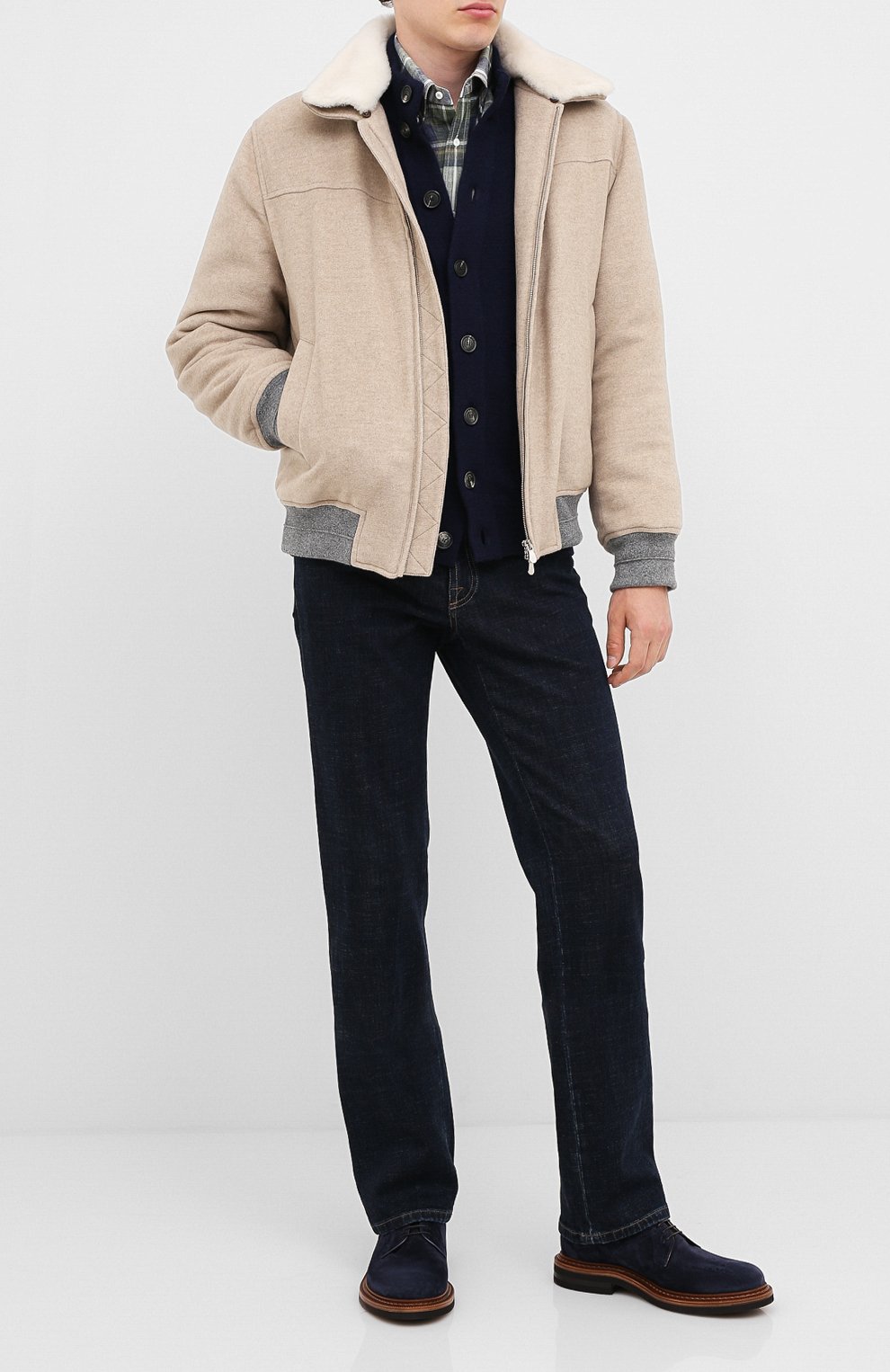 Кашемировый бомбер BRUNELLO CUCINELLI, арт. MT4976426, фото 2