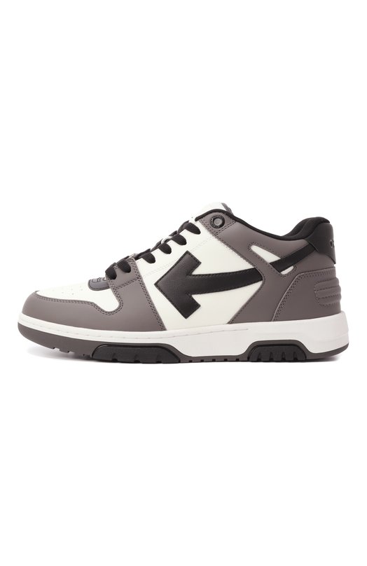 Кожаные кеды Out of Office Off-White 0MIA189C99LEA013 Серый  0MIA189C99LEA013 Фото 4
