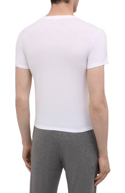 Хлопковая футболка ZEGNA, арт. N2M200050, фото 4