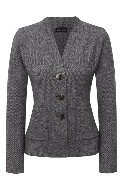 Жакет из кашемира и шелка GIORGIO ARMANI, арт. 6KAG03/AM52Z, фото 1