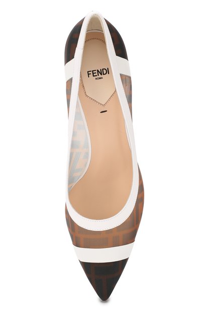 Комбинированные туфли FENDI, арт. 8I6804 AK11, фото 5
