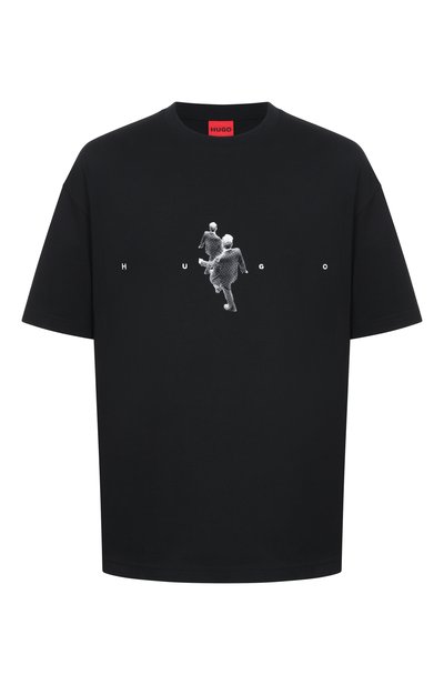 Мужская хлопковая футболка HUGO, арт. 50553337
