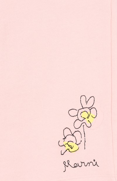 Хлопковые брюки MARNI светло-розового цвета по цене 10650 руб., арт. M01651/M00SH, фото 3 Хлопковые брюки MARNI, арт. M01651/M00SH, фото 3