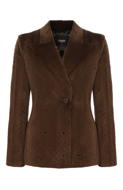 Женская жакет из норки FENDI, арт. FNE80H AMLT
