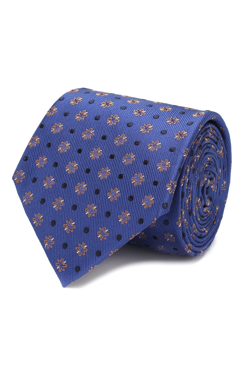 Шелковый галстук CANALI синего цвета по цене 9525 руб., арт. 18/HJ02256, фото 1 Шелковый галстук CANALI, арт. 18/HJ02256, фото 1