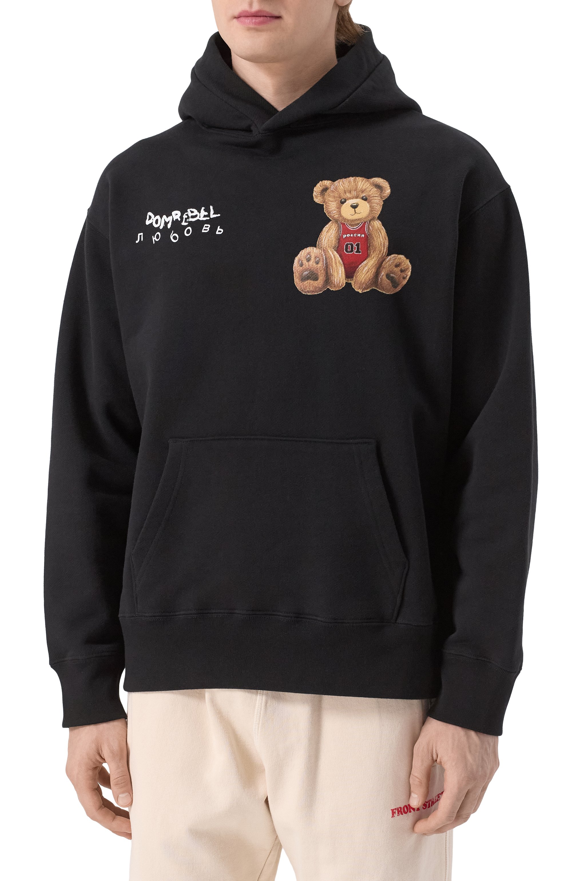 Хлопковое худи DOMREBEL, арт. M GAMEBEAR/PULL0VER H00DIE, фото 3