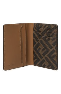 Мужской футляр для кредитных карт FENDI коричневого цвета, арт. 7M0349 AFF2 | Фото 3 (Нос: Не проставлено; Материал: Натуральная кожа; Материал сплава: Проставлено)