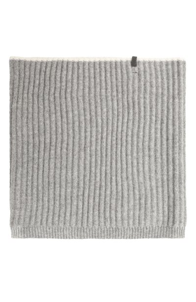 Кашемировый шарф-снуд BRUNELLO CUCINELLI, арт. B12M73469A, фото 3