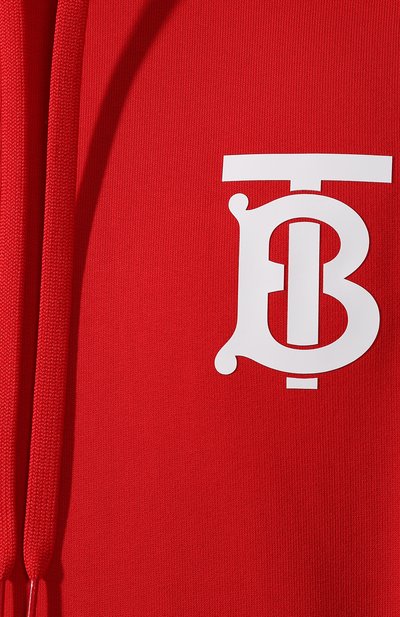 Хлопковое худи BURBERRY, арт. 8025506, фото 5
