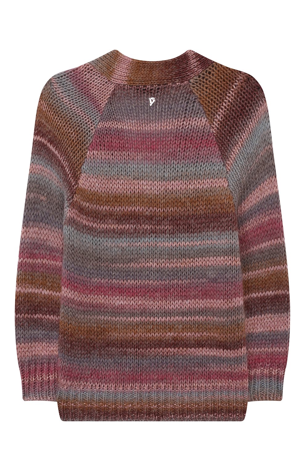 Кардиган DONDUP KIDS разноцветного цвета по цене 23100 руб., арт. DFMA009C/FL017/6A-8A, фото 2 Кардиган DONDUP KIDS, арт. DFMA009C/FL017/6A-8A, фото 2