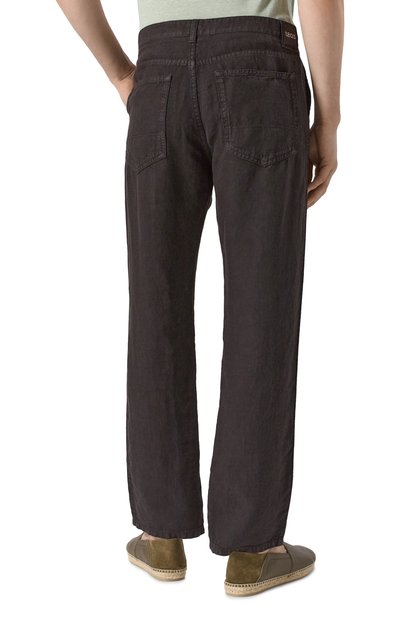 Льняные брюки 120% LINO, арт. 32ALIM29PQ/0476/000, фото 4