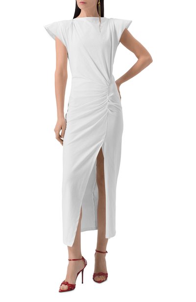 Хлопковое платье ISABEL MARANT, арт. R00307FA/A1N41I, фото 3