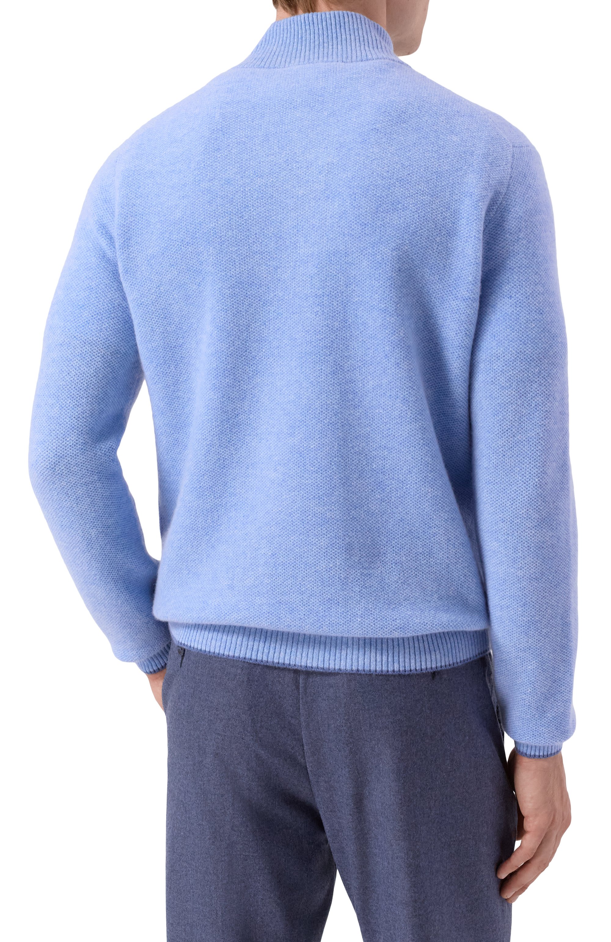 Кашемировый джемпер ANDREA CAMPAGNA, арт. WU26WS310-07-FWS263, фото 4