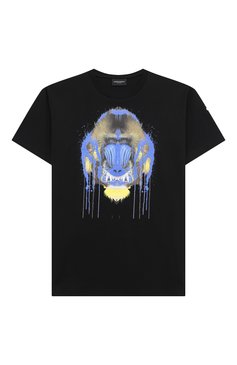 Детская хлопковая футболка MARCELO BURLON KIDS OF MILAN черного цвета, арт. 21E/B/MB/1102/0010/2-6Y | Фото 1 (Рукава: Короткие; Материал внешний: Хлопок; Региональные ограничения белый список (Axapta Mercury): RU; Мальчики Кросс-КТ: Футболка-одежда; Материал сплава: Проставлено; Драгоценные камни: Проставлено; Ростовка одежда: 6 лет | 116 см)
