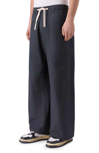 Хлопковые брюки PALM ANGELS, арт. PMCA117F25FAB001, фото 3