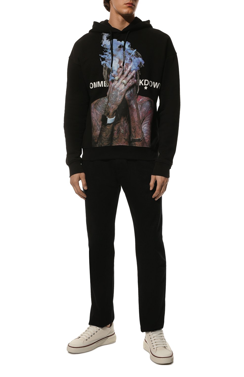 Хлопковое худи COMME DES FUCKDOWN, арт. CDFU1836, фото 2