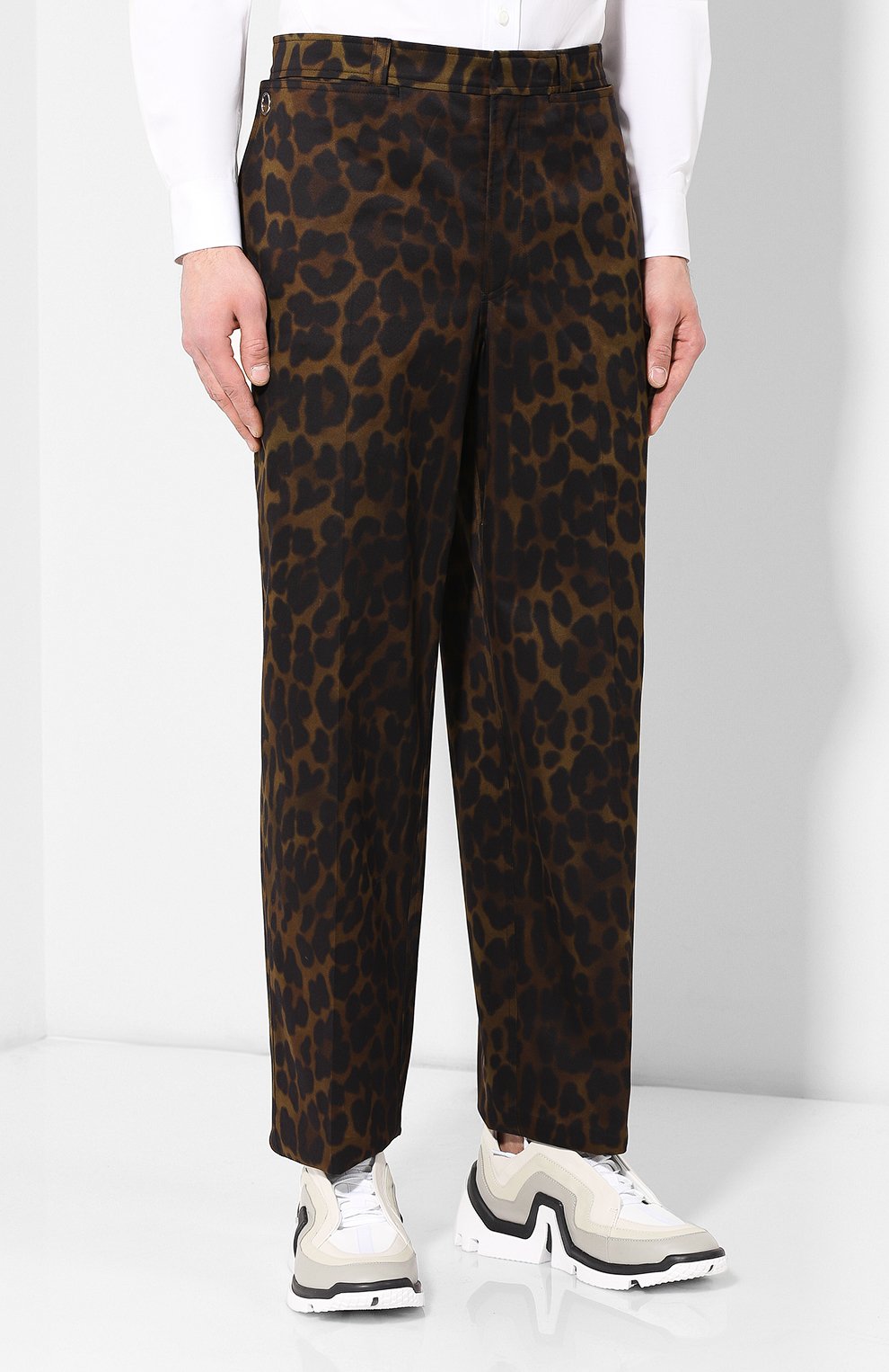 Хлопковые брюки BURBERRY, арт. 4557918, фото 3