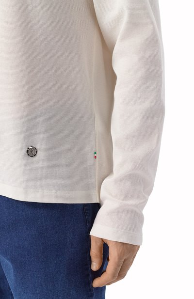 Лонгслив из хлопка и шелка STEFANO RICCI, арт. MNH5104221/CTK01S, фото 5