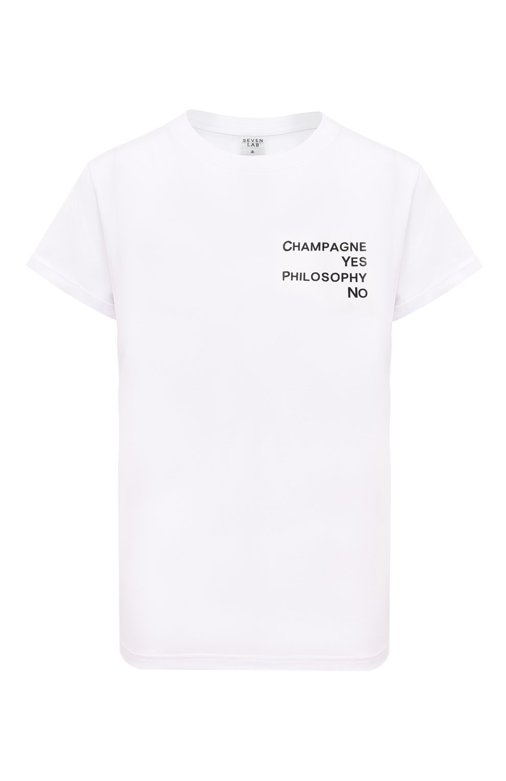Хлопковая футболка SEVEN LAB, арт. CTR1.01.100.257.0805, фото 1