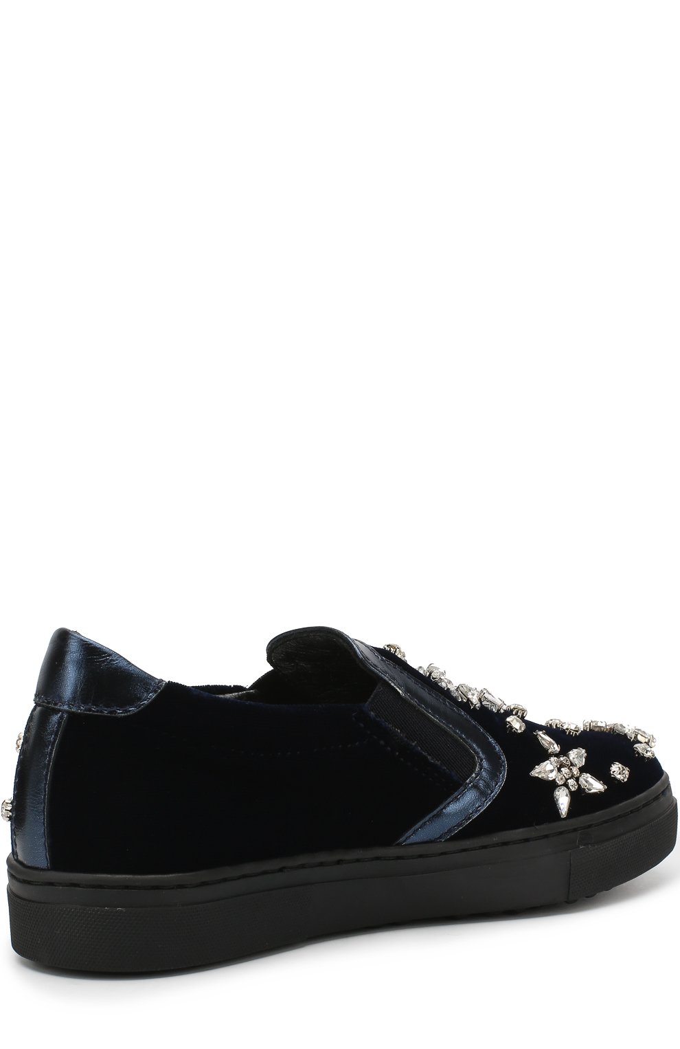 Текстильные слипоны с металлизированной отделкой и кристаллами MISSOURI, арт. 11654/27-30, фото 3