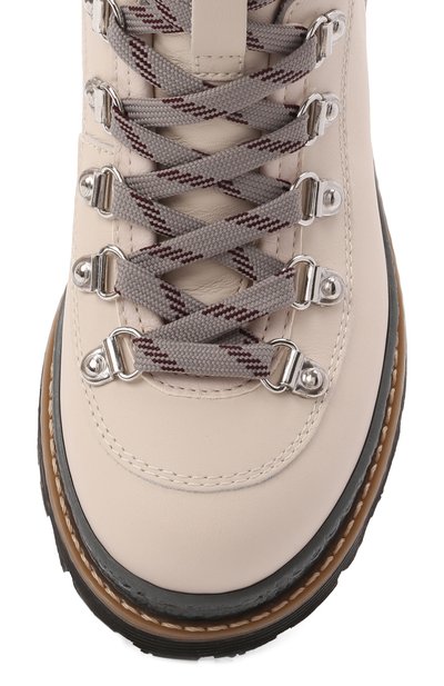 Ботинки BRUNELLO CUCINELLI кремового цвета по цене 62700 руб., арт. BFYVQZH125, фото 4 Ботинки BRUNELLO CUCINELLI, арт. BFYVQZH125, фото 4