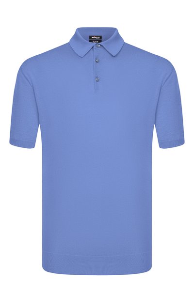 Мужская хлопковое поло KITON, арт. UMKXX33_001