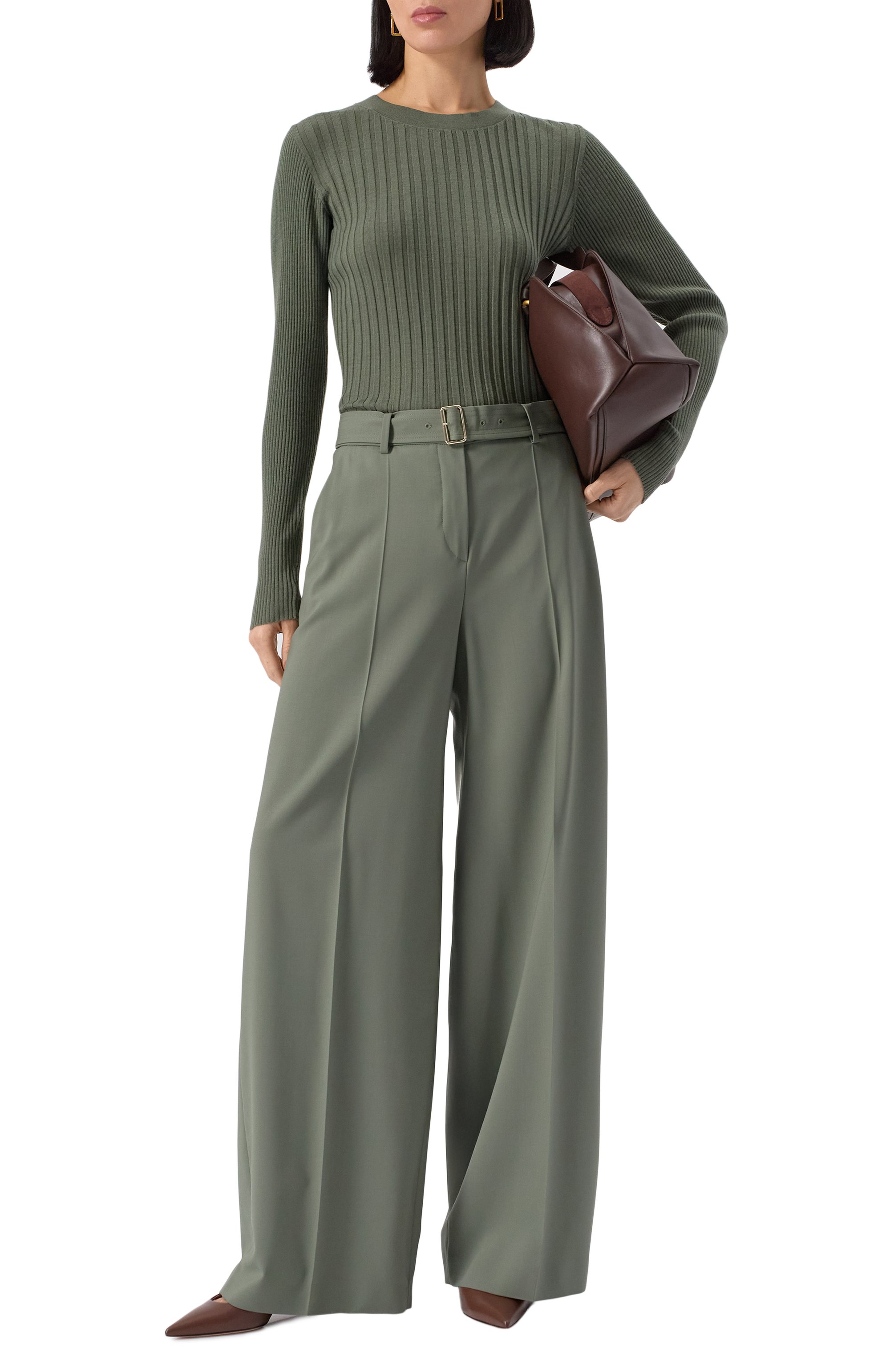 Пуловер из шерсти и шелка WINDSOR, арт. 52 DP515 10014631/30045032, фото 2