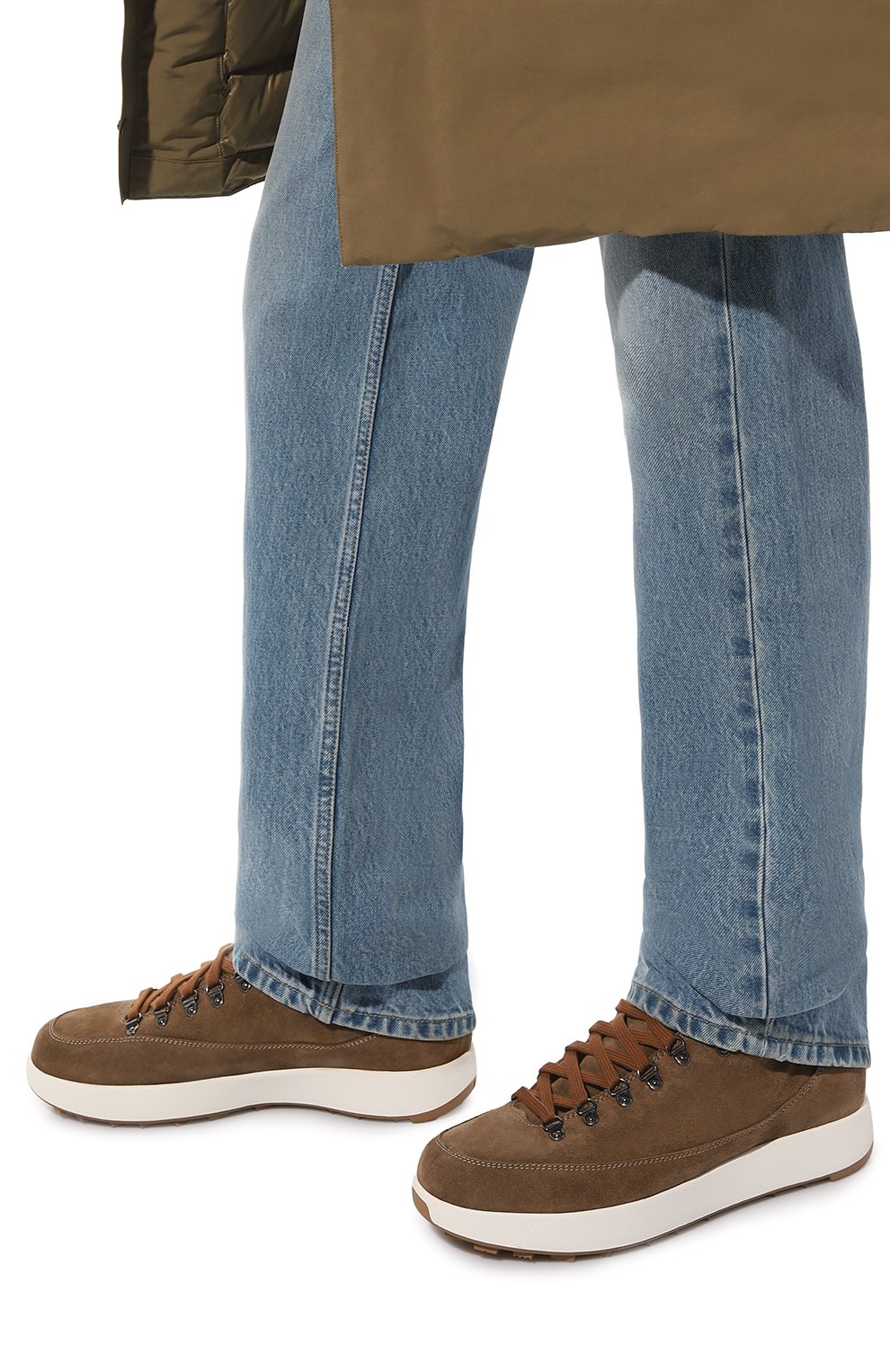 Замшевые ботинки KITON, арт. USSA028NX0032, фото 3