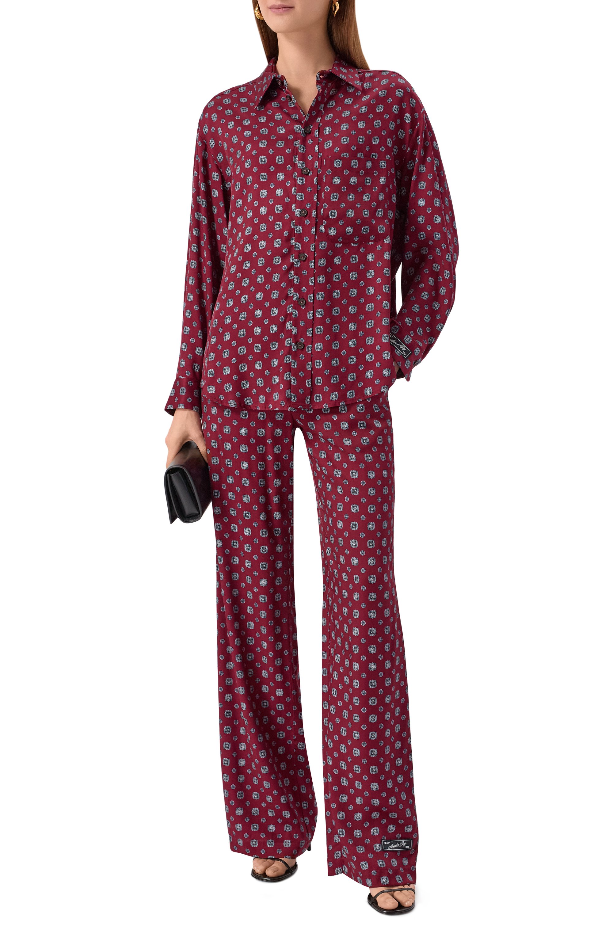 Рубашка из вискозы ERIKA CAVALLINI, арт. P5WT01, фото 2