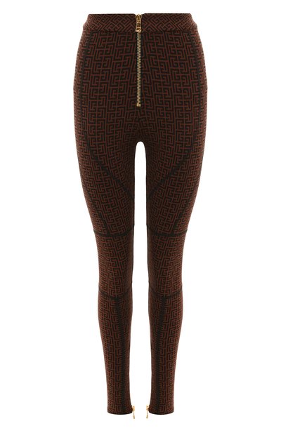 Хлопковые легинсы BALMAIN, арт. AF00C035JC97, фото 1