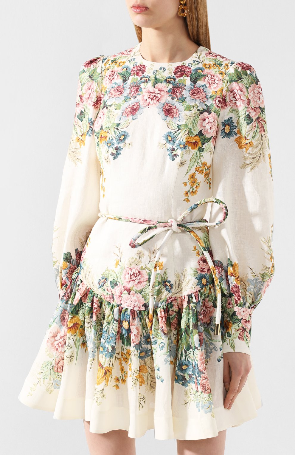 Льняное платье ZIMMERMANN, арт. 7888DWAV, фото 3