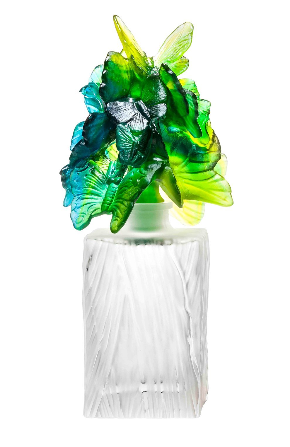 Флакон для духов butterfly prestige DAUM зеленого цвета по цене 158500 руб., арт. 05518-1, фото 1 Флакон для духов butterfly prestige DAUM, арт. 05518-1, фото 1