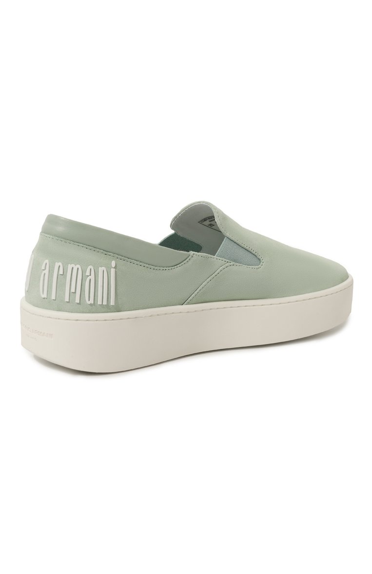 Кожаные слипоны EMPORIO ARMANI, арт. X3Y007/XR158, фото 1