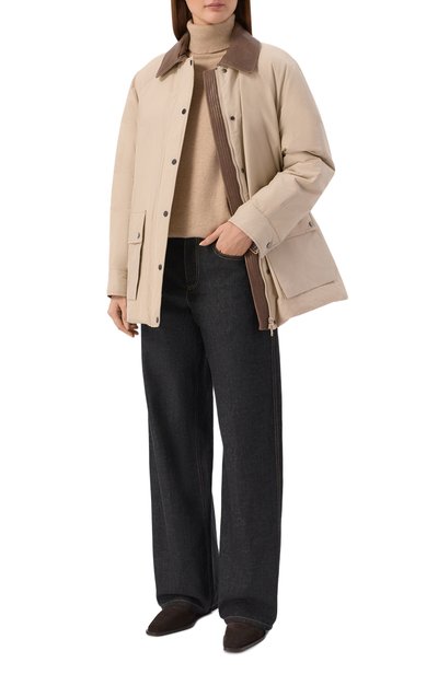 Утепленная куртка BRUNELLO CUCINELLI бежевого цвета по цене 726000 руб., арт. MH5257644P, фото 2 Утепленная куртка BRUNELLO CUCINELLI, арт. MH5257644P, фото 2
