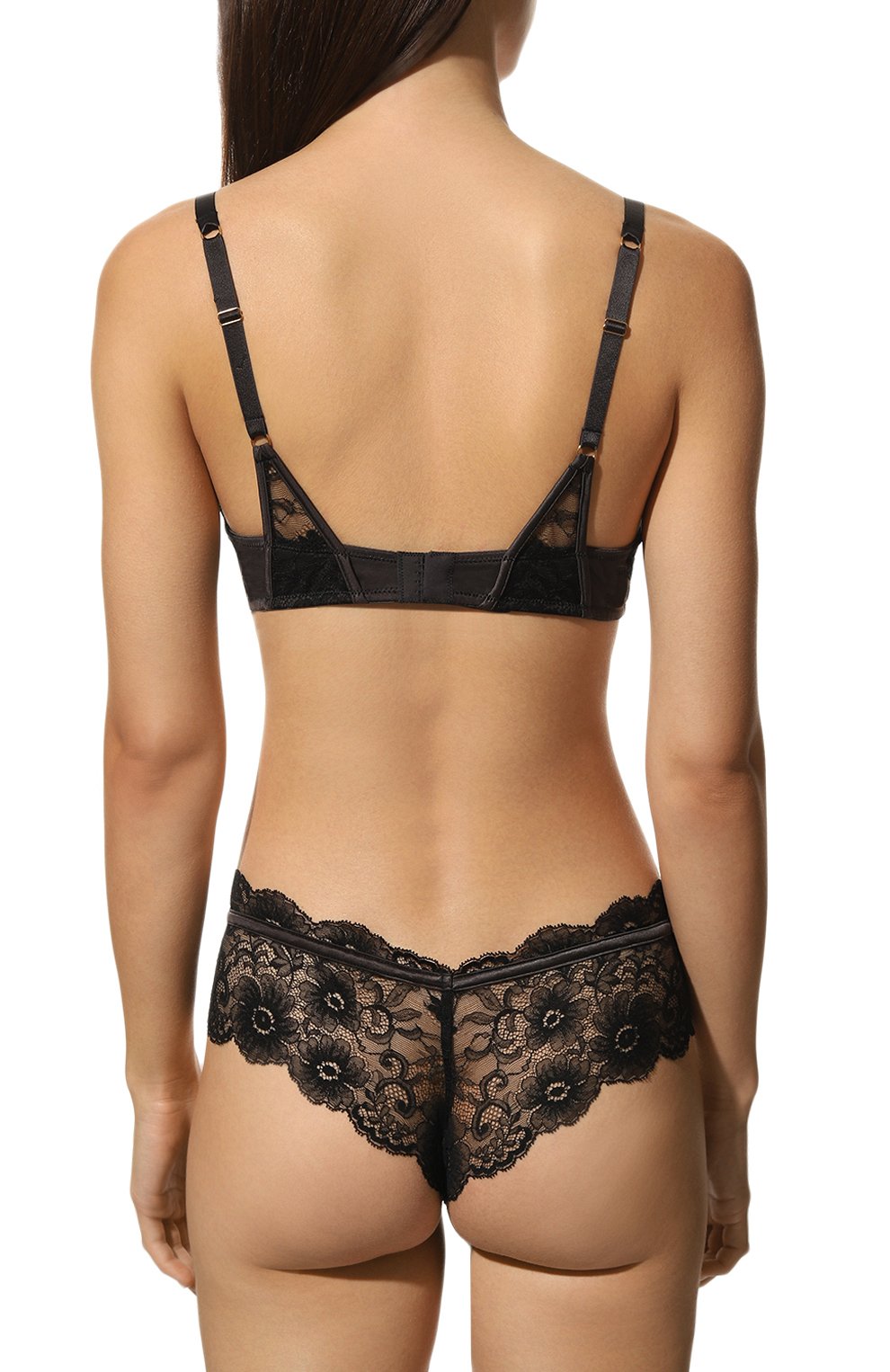 Бюстгальтер-балконет MAISON LEJABY черного цвета по цене 14370 руб., арт. 211132, фото 3 Бюстгальтер-балконет MAISON LEJABY, арт. 211132, фото 3