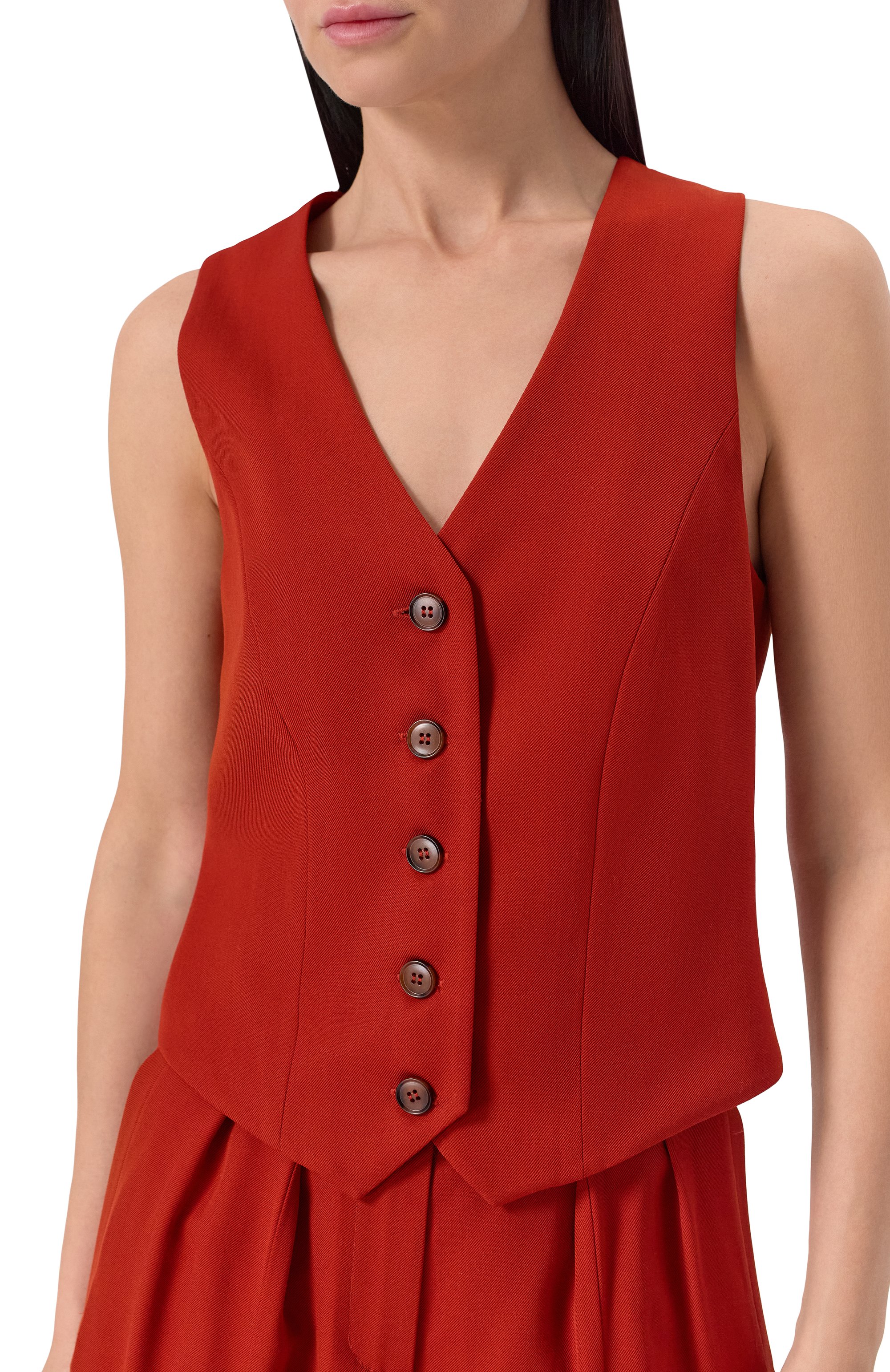 Жилет из вискозы и шерсти LESYANEBO, арт. LN03H-633_SPV, фото 5