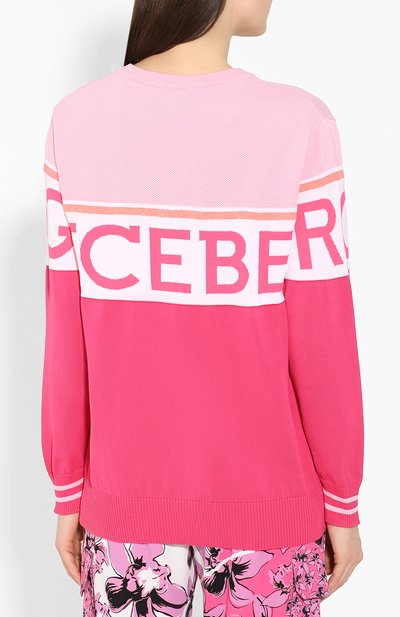 Свитер ICEBERG фуксия цвета по цене 23300 руб., арт. 20E I2P0/A007/7604, фото 4 Свитер ICEBERG, арт. 20E I2P0/A007/7604, фото 4