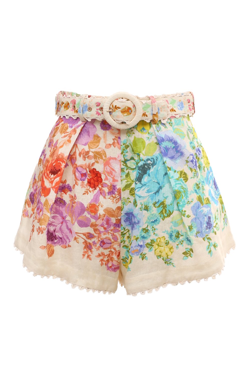 Льняные шорты ZIMMERMANN, арт. 7453ASS232, фото 1