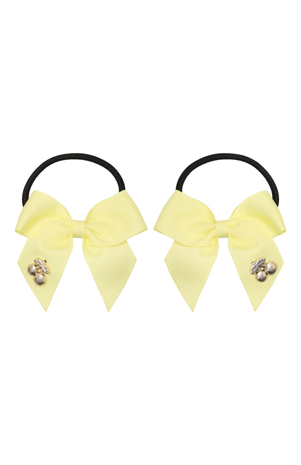 Комплект из двух резинок JUNEFEE желтого цвета по цене 1200 руб., арт. 5947., фото 1 Комплект из двух резинок JUNEFEE, арт. 5947., фото 1