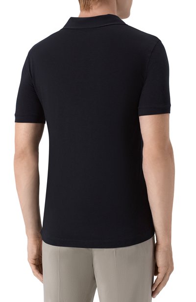 Поло из вискозы GIORGIO ARMANI, арт. 3GSF51/SJP4Z, фото 4